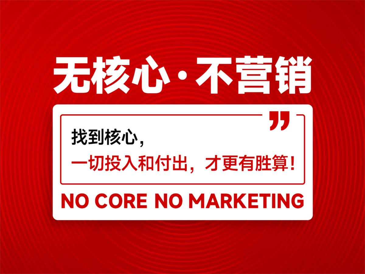 核心点策划差异化品牌策略，让品牌摆脱低价内卷困境！