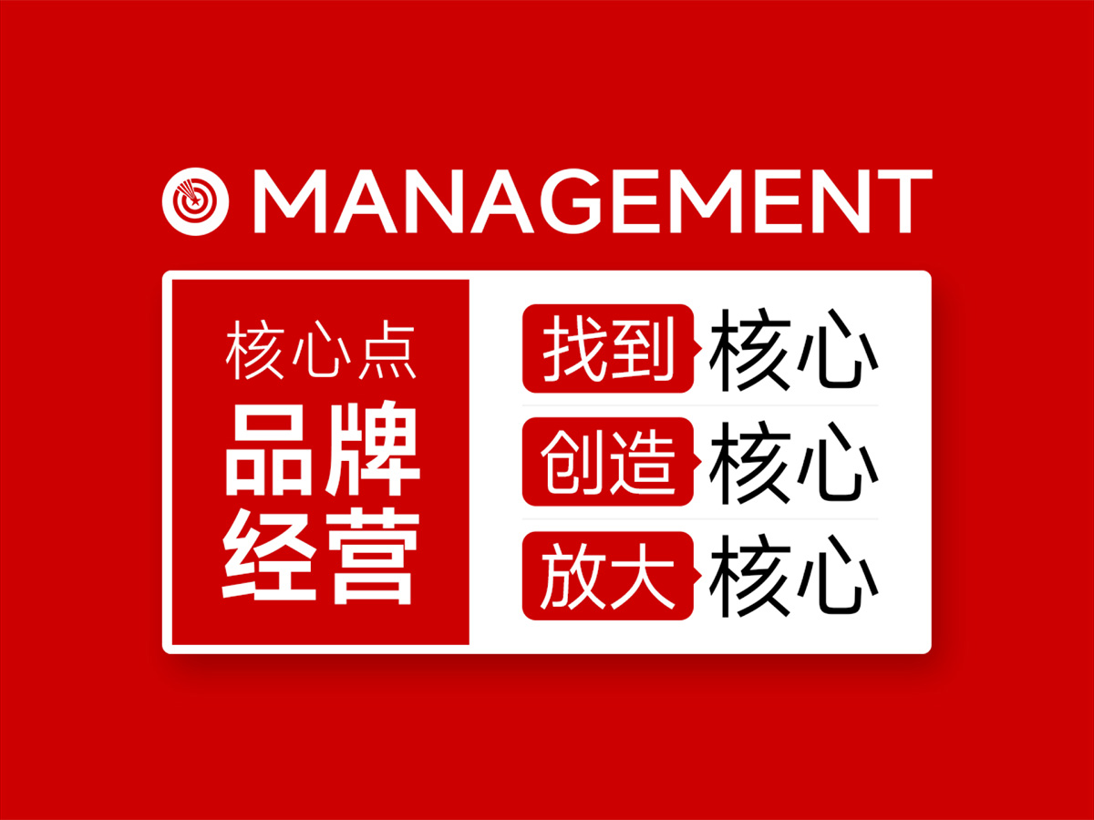 核心点品牌提升策略：找到核心，创造核心，放大核心