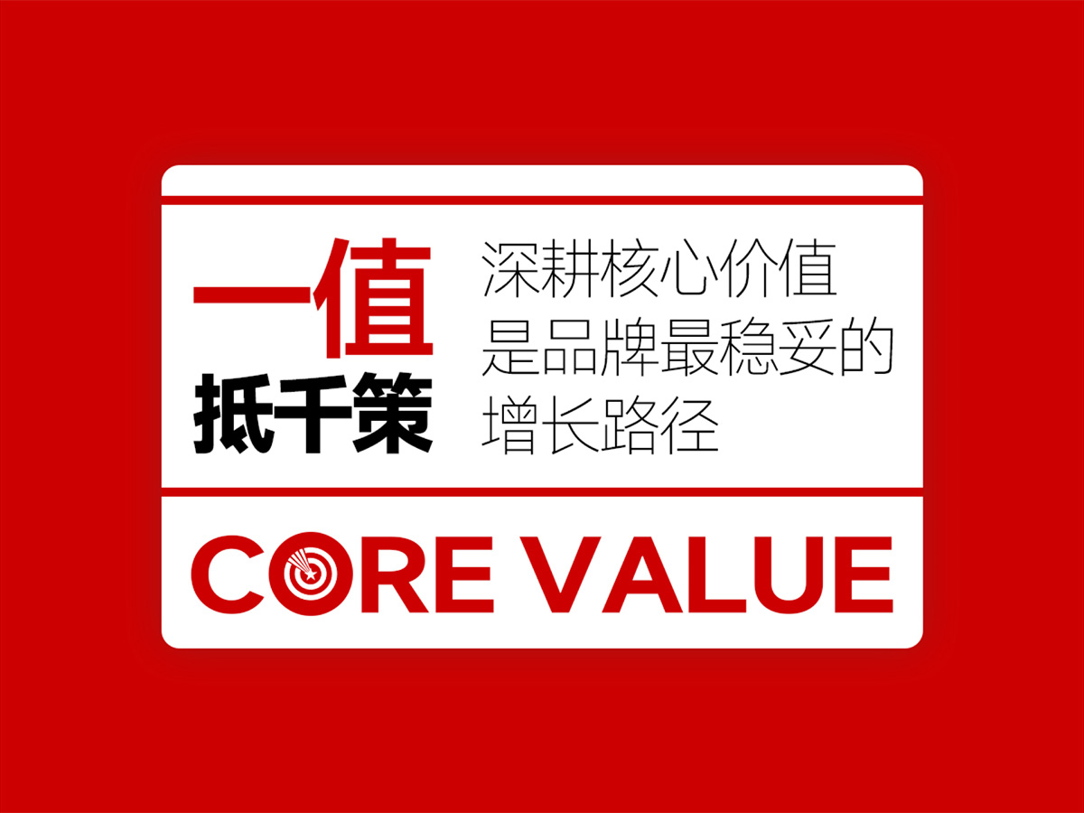 核心点品牌战略策划，一值抵千策，深耕核心价值是品牌最稳妥的增长路径